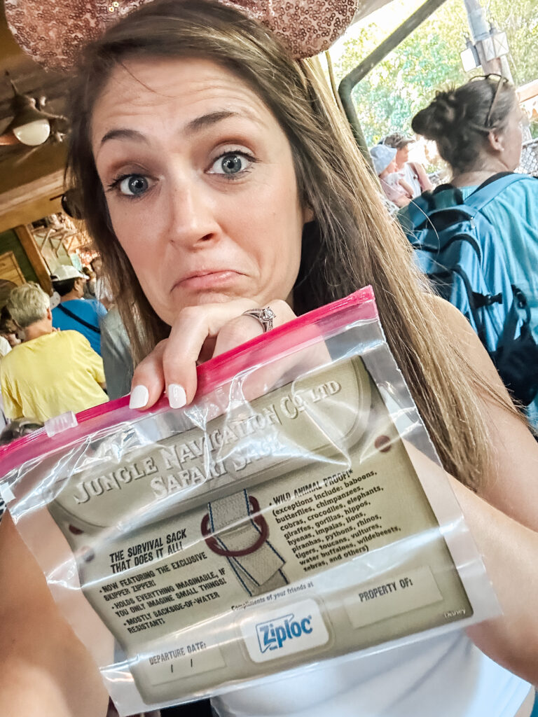 Jungle Cruise Ziplock Bag