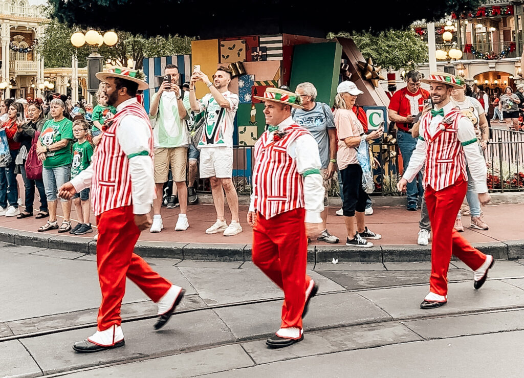 Dapper Dans Walking at Magic Kingdom