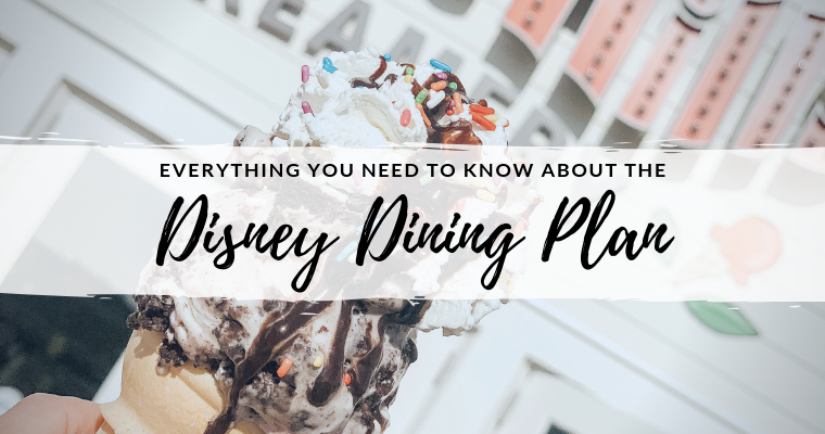 Everything you need to know about the Disney Dining Plan