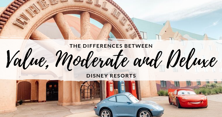 Difference between Value, Moderate and Deluxe Disney Resorts