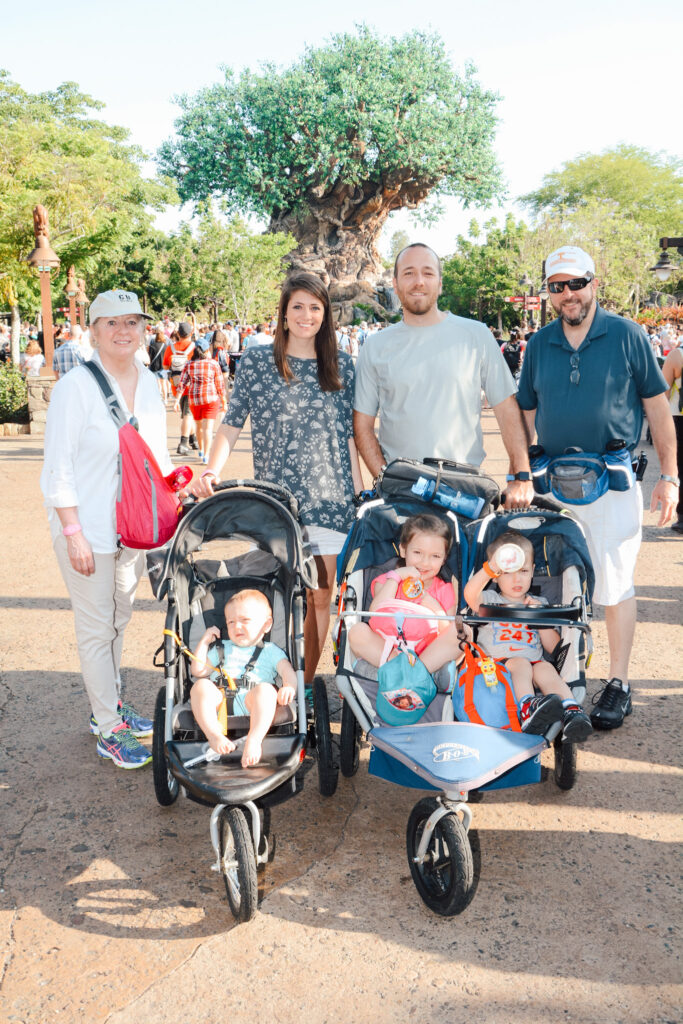 Family at Animal Kingdom Park